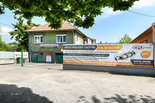 részecskeszűrő tisztítás
